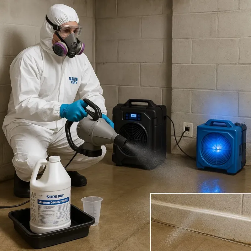 Sanitization and Odor Removal process in Emerald Lakes, PA