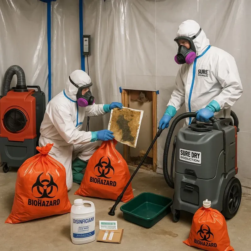 Contaminated Water Handling Protocols process in Emerald Lakes, PA